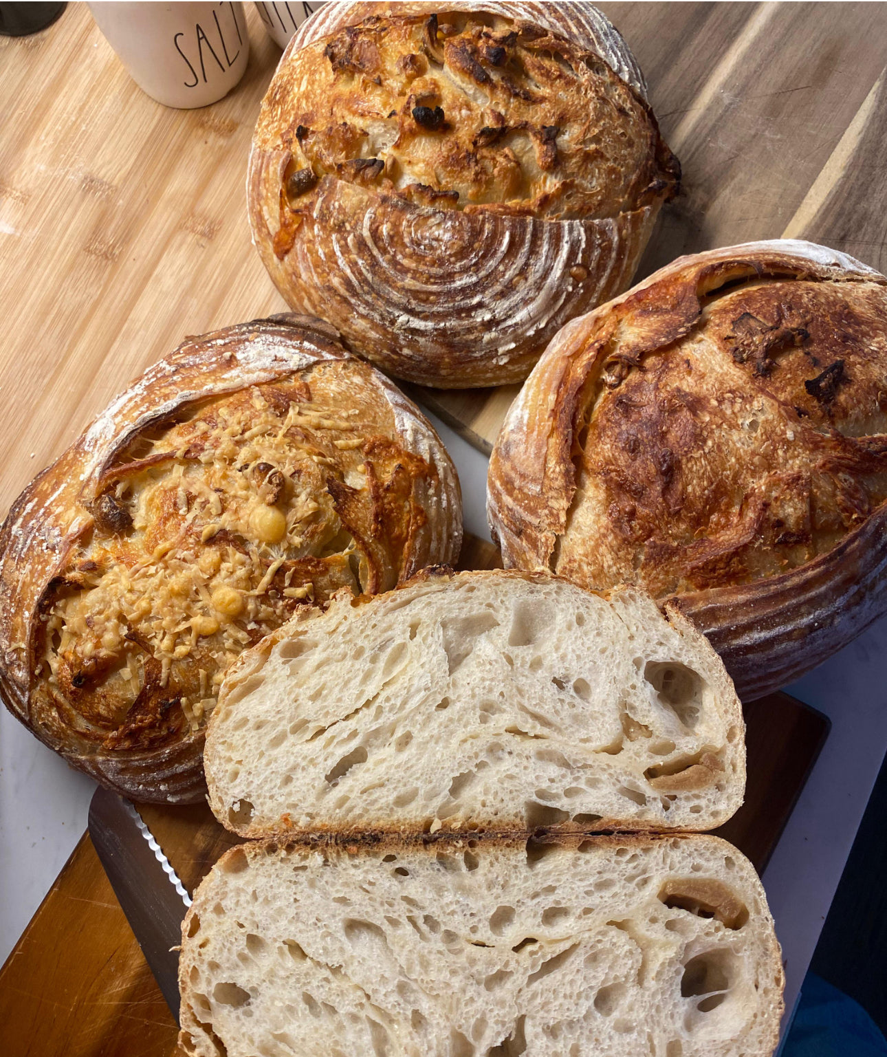 Garlic Parmesan Artisan Sourdough