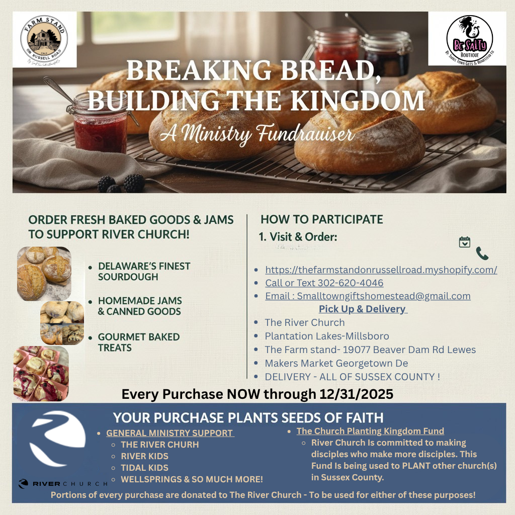 Join us in giving back to The River Church in Roxanna, Delaware!