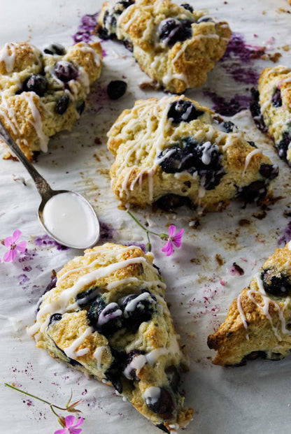 Blueberry Sourdough Scones Artisan -
