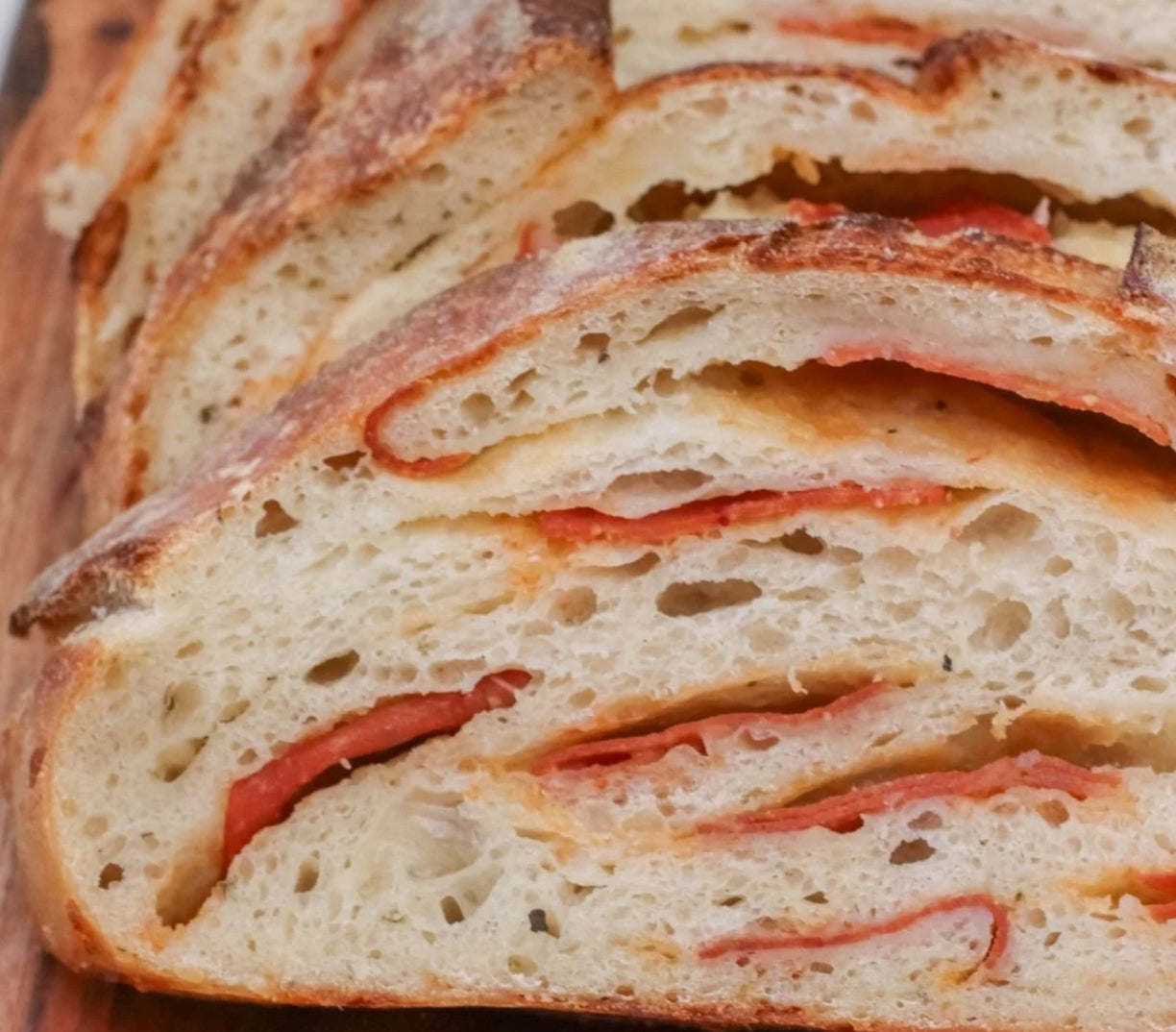 Pepperoni & Mozzarella Artisan Sourdough