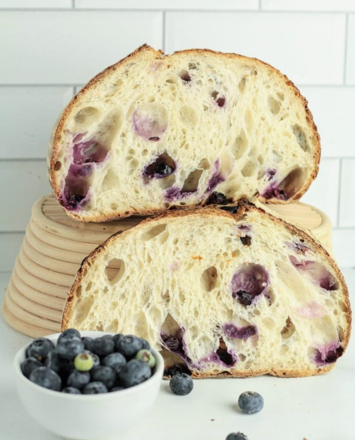 Blueberry Sourdough Bread