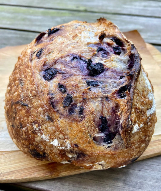 Blueberry Sourdough Bread