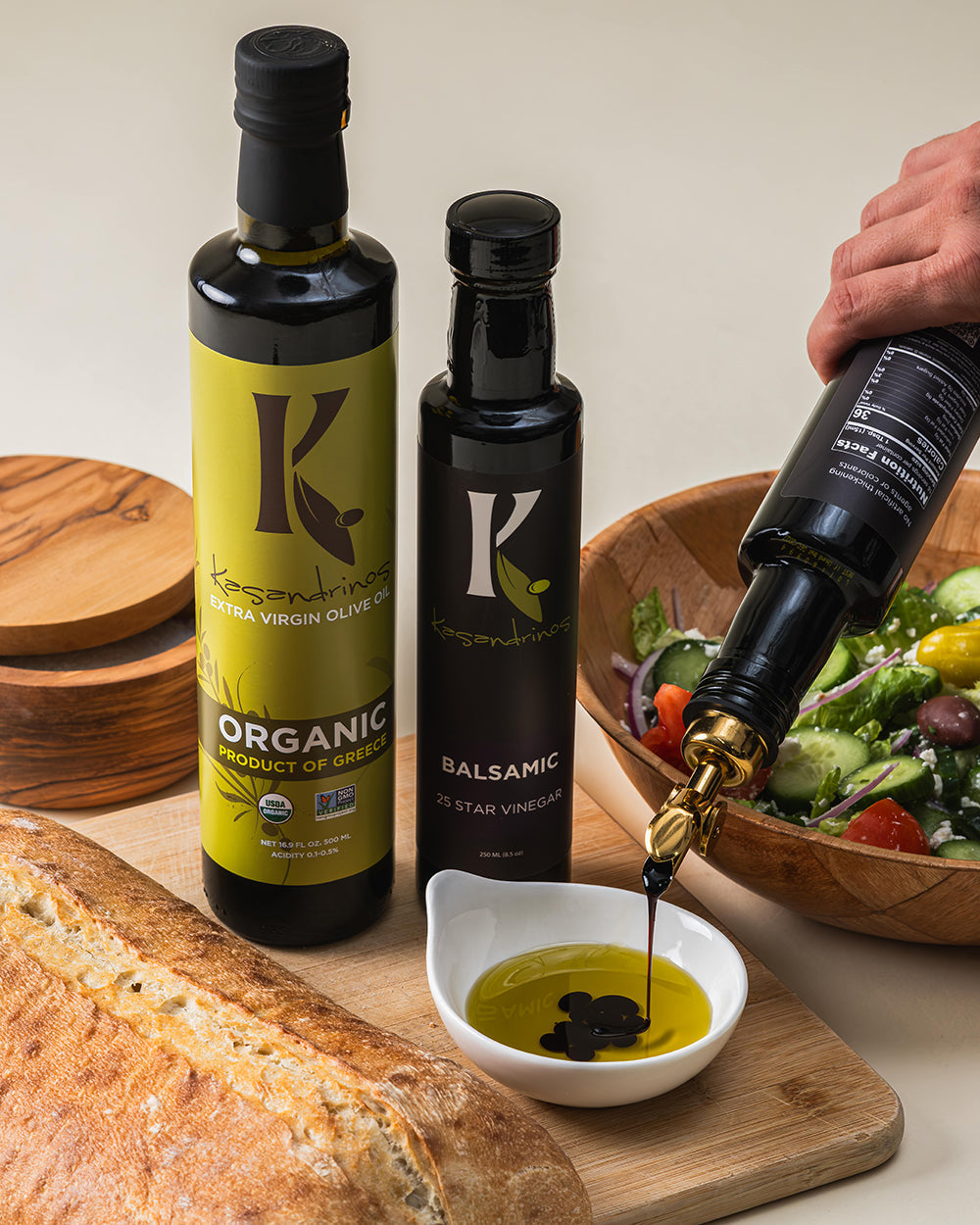 Organic EVOO-500 Ml Bottle