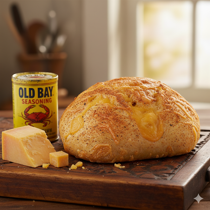 Old Bay Sourdough Boules & Loaves – Coastal Artisan Bread in Full & Half Sizes