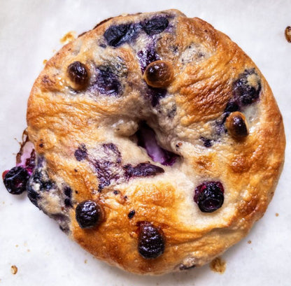 Blueberry Sourdough Bagels – Fresh & Handcrafted