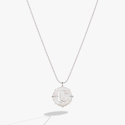 Capricorn Zodiac Double-Sided Charm Necklace
