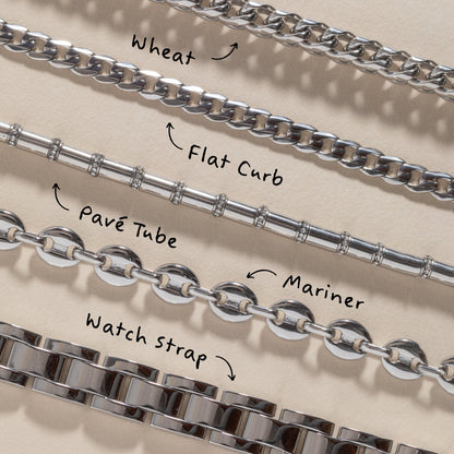 Chunky Watch Strap Bracelet