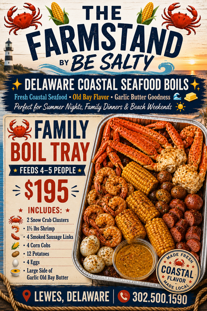 Family Boil Tray