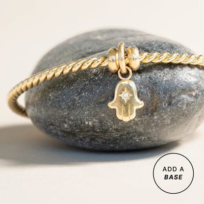 Crystal Hamsa Interchangeable Charm