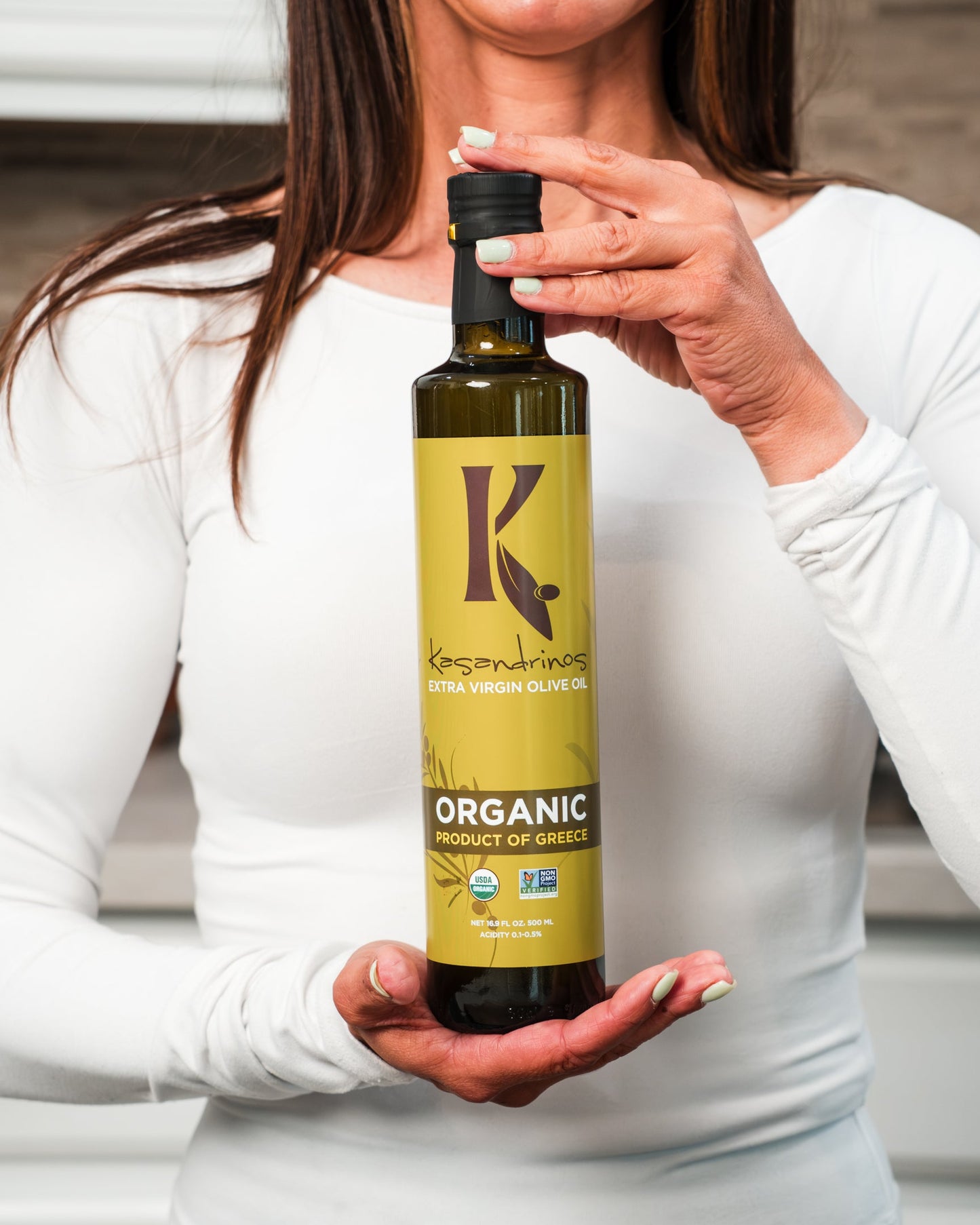 Organic EVOO-500 Ml Bottle