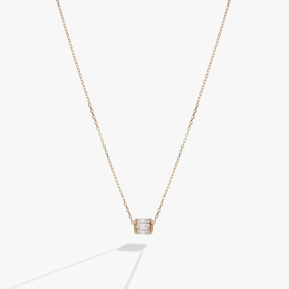 April Birthstone Precious Pendant Necklace