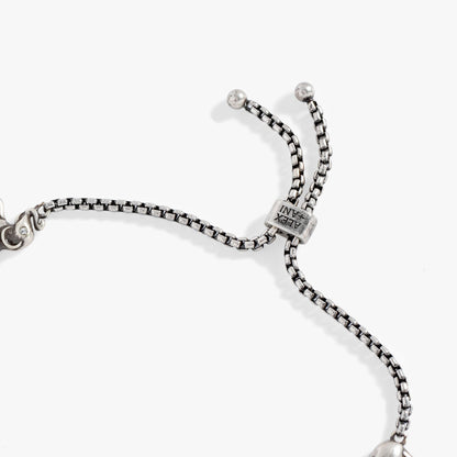 Elephant Crystal Bolo Bracelet