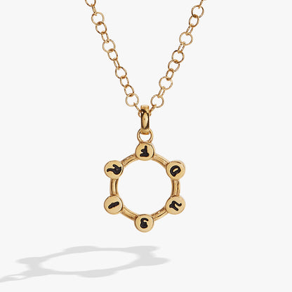 Friend Hidden Message Acrostic Necklace