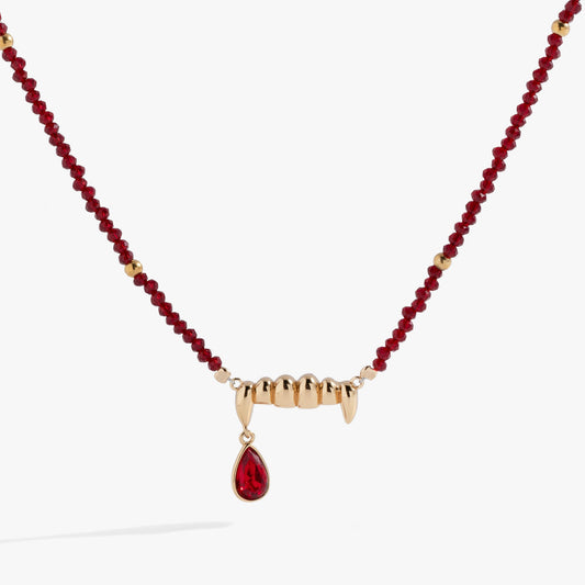 Vampire Teeth Fangs Pendant
