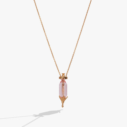 'You Are Loved' Potion Bottle Slider Necklace